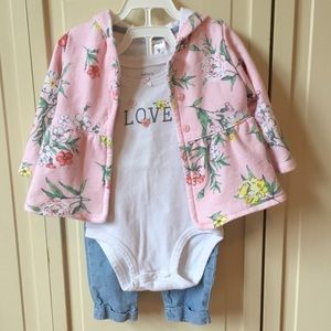 Carter’s 3 Piece Outfit 9 months
